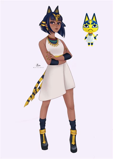 Ankha (@Z0NE on twitter is the creator) [Animal Crossing]